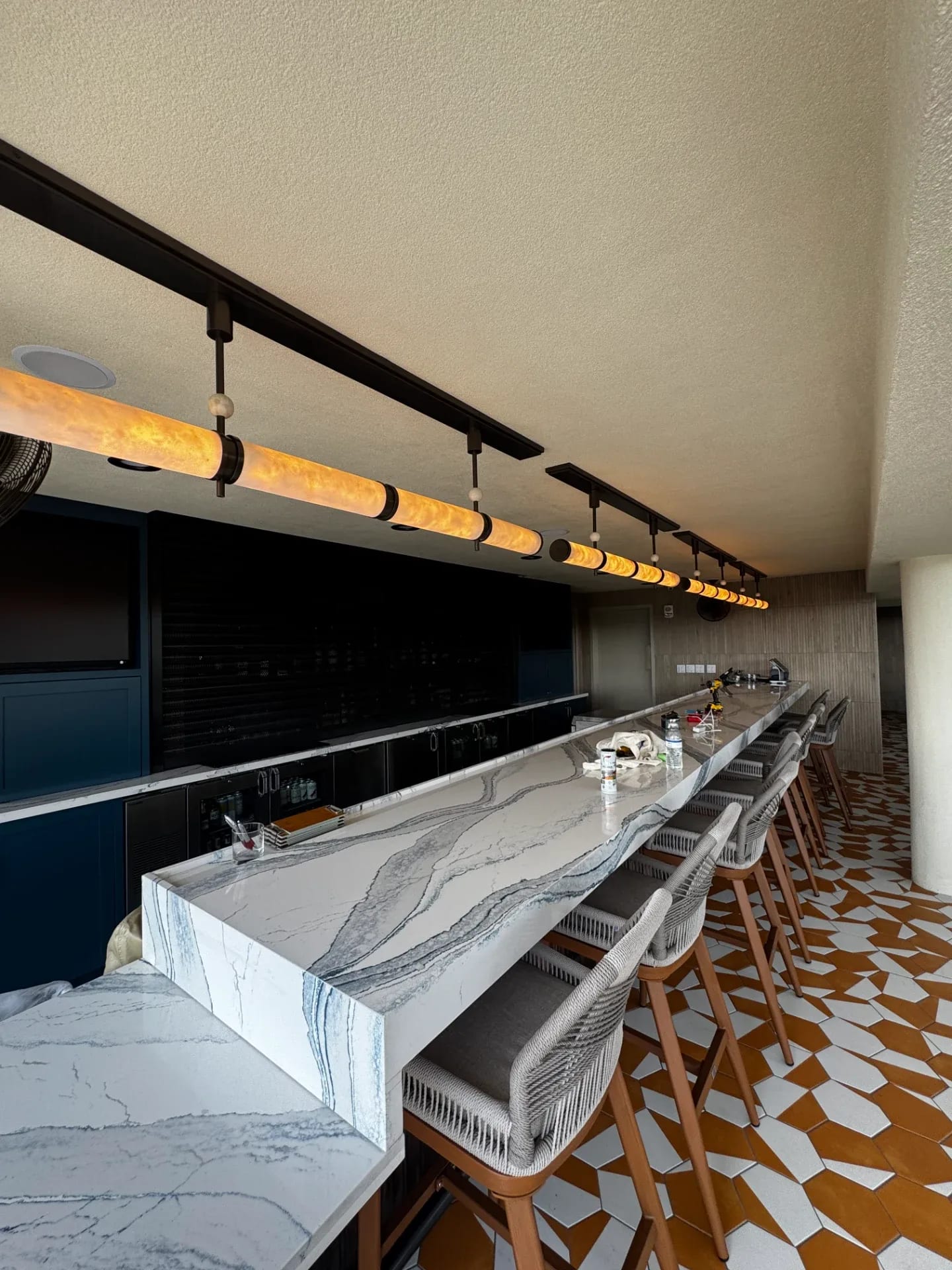 Restaurant & Bar Millwork at Salt & Sky Rooftop Bar, project photo 4